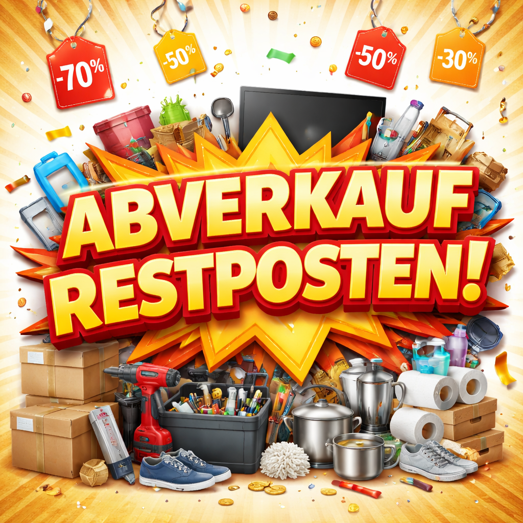 Restposten-Abverkauf