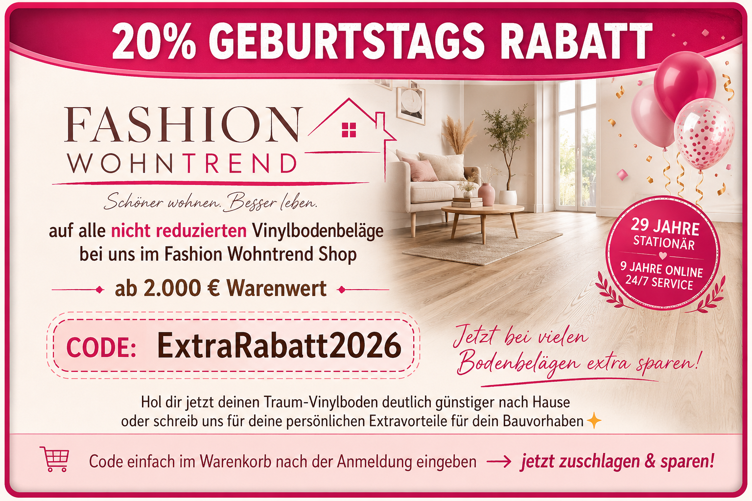 Vinylboden oder Laminat?