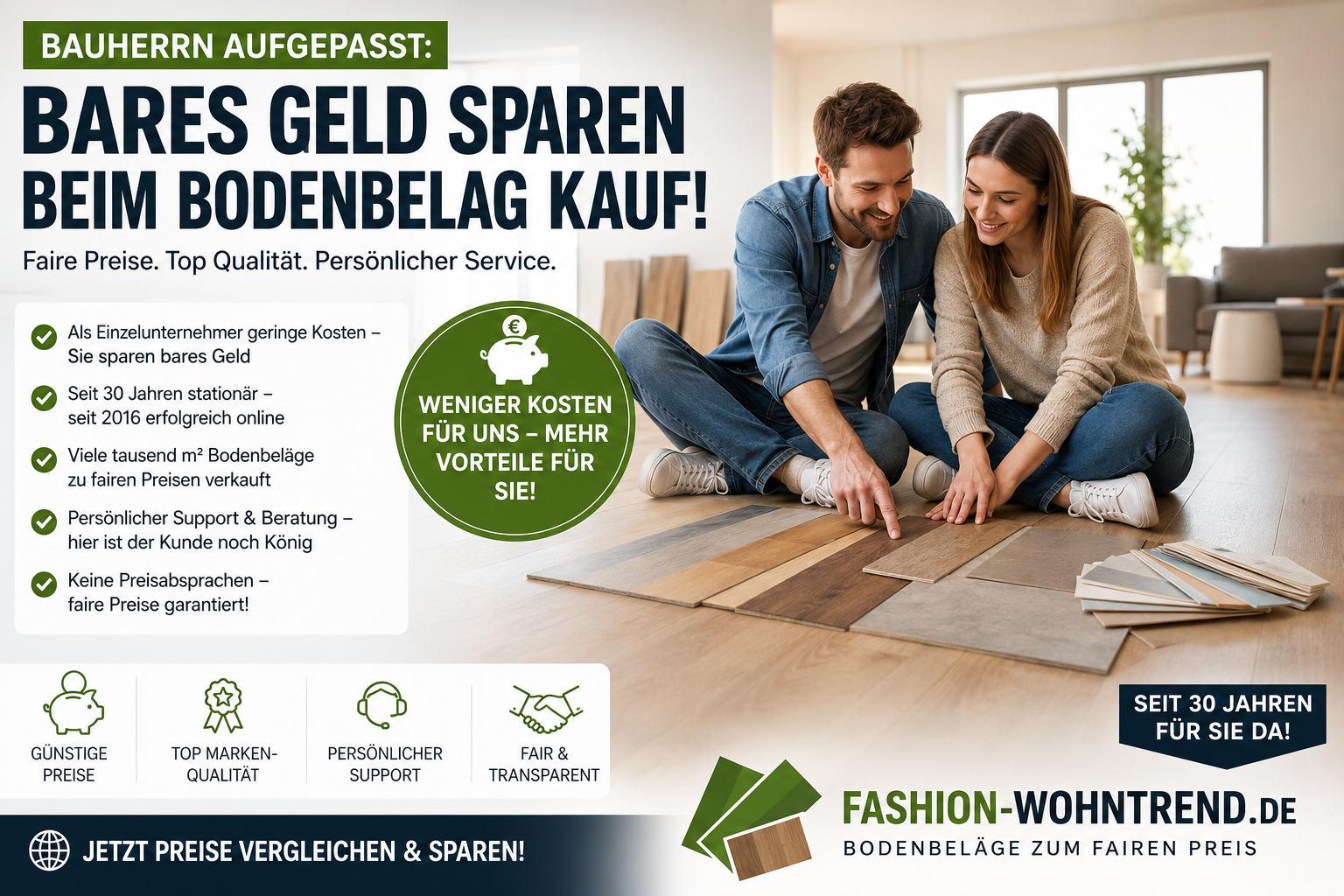 Clever bauen, clever sparen