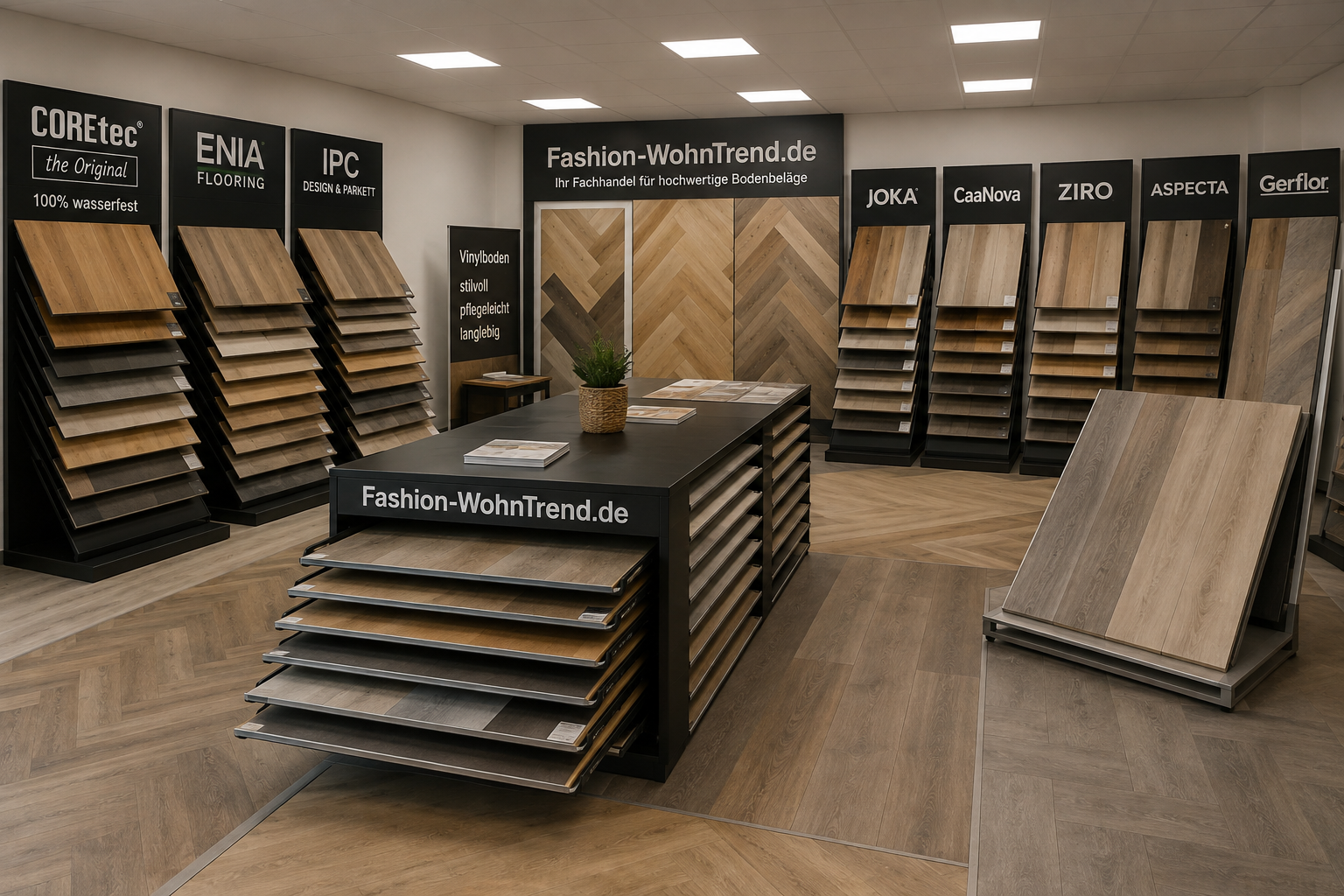 Bodenbelag vom Familienunternehmen Fashion-WohnTrend